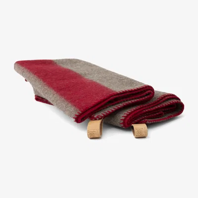 Wolf & Badger Red / Neutrals Ansel - Dog Blanket Recycled Wool Red | Large | 2.8 Design for Dogs