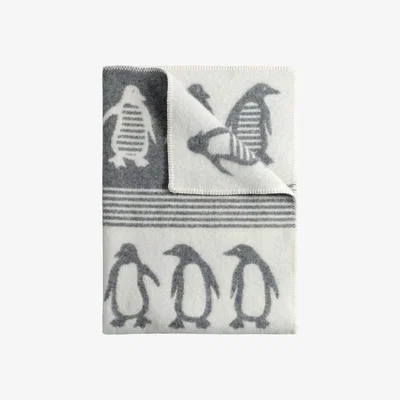 Wolf & Badger Penguin Small Wool Blanket J. j.textile