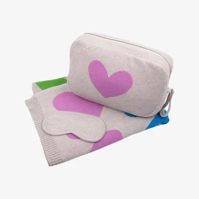 Wolf & Badger Blush Hearts Bright | One Size | Pink Lemonade