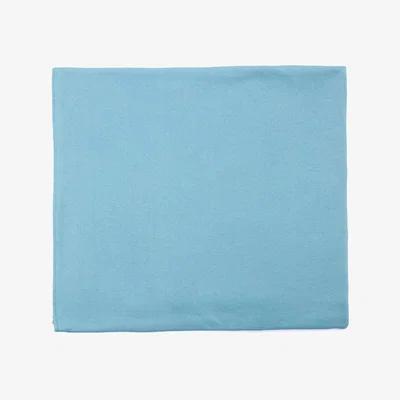 Wolf & Badger Double Sided Cotton Baby/Children's Blanket - Blue And Gray One Size Peraluna