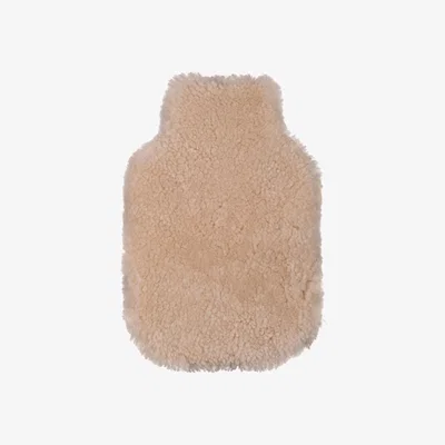 Wolf & Badger Neutrals Hot Water Bottle Cover Moonlight Cream 2L | Owen Barry