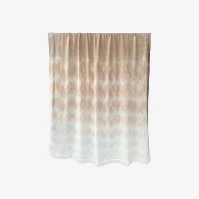 Wolf & Badger Gold / Yellow / Orange Gold Rain - Handmade Plant-Dyed Merino Wool Throw Blanket | One Size | Wooliie