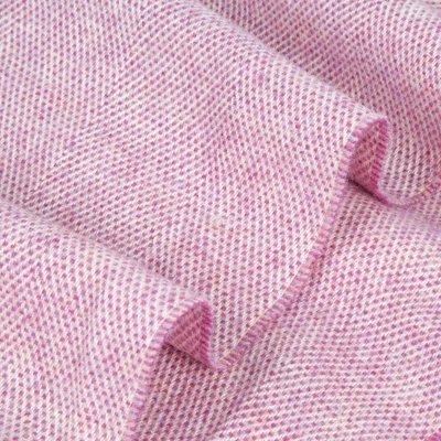 Wolf & Badger Pink / Purple Daydreams - Merino Lambswool Throw - Soft Pink Heating & Plumbing London