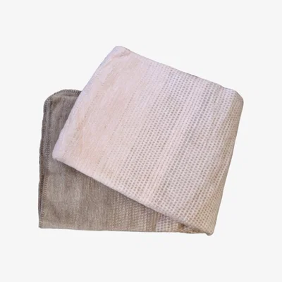 Wolf & Badger Pink / Purple Love Oversized-Throw Blanket One Size Thread Talk