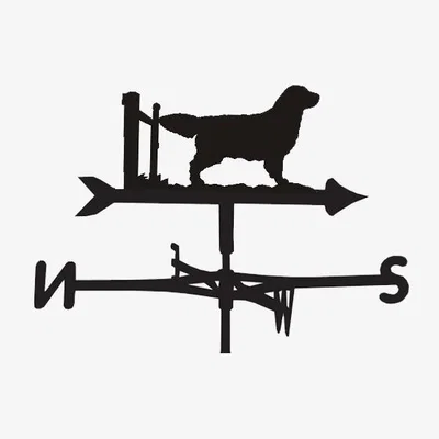 Cuckooland Golden Retriever Weathervane - Medium (Cottage)