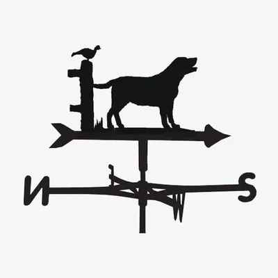Cuckooland Labrador Dog Weathervane - Medium (Cottage)
