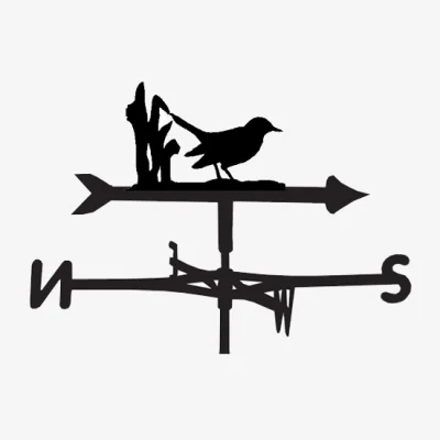 Cuckooland Weathervane in Blackbird Design - Large (Traditional)