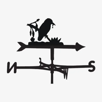 Cuckooland Kingfisher Weathervane - Large (Traditional)