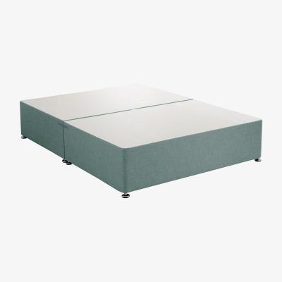 Dunelm Universal Duck Egg Linen Divan Base Blue