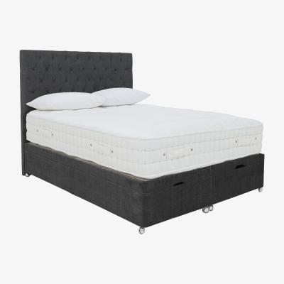 Furniture Village Sleep Story - Natural 4000 End Ottoman Divan Set - King Size
