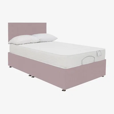 Furniture Village Sleep Story - Sleep Cool Adjustable Divan Set - King Size - Purple