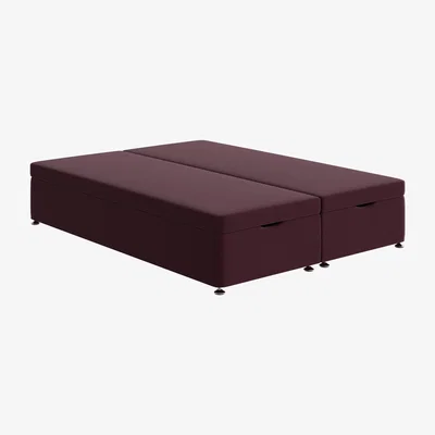Furniture Village Vispring Ottoman Divan Base - King Size - Red