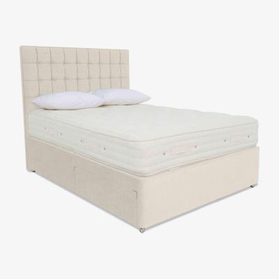 Furniture Village Hypnos - Luxury Firm 4 Divan Set - King Size - Sandstone Pearl