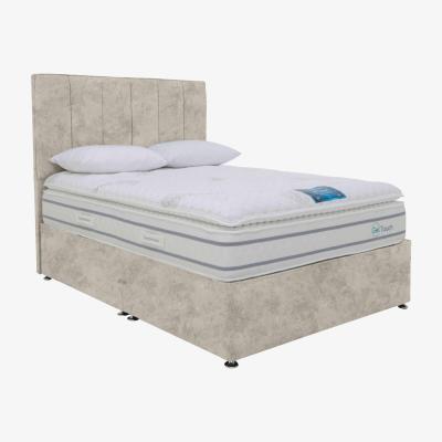 Furniture Village Sleepeezee - Geltouch 5000 Divan Set with 4 Drawers - King Size - Daytona Stone