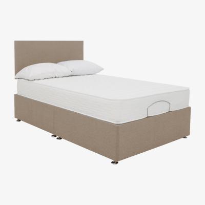 Furniture Village Sleep Story - Sleep Cool Adjustable Divan Set - King Size - Brown