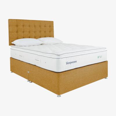 Furniture Village Sleepeezee - Natural Touch 2000 Pillowtop Divan Set - King Size - Yellow