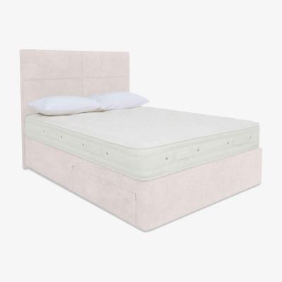 Furniture Village Hypnos - Luxury Firm 2 Divan Set - King Size - Zenith Snow