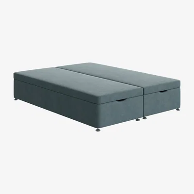 Furniture Village Vispring Ottoman Divan Base - King Size - Blue