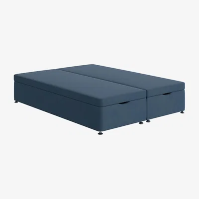 Furniture Village Vispring Ottoman Divan Base - King Size - Blue