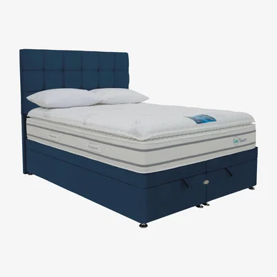 Furniture Village Sleepeezee - GelTouch 4000 End-lift Ottoman Divan Set - King Size