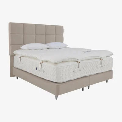Furniture Village Harrison Spinks - Stately Grantley Divan Set with Mattress Topper - King Size