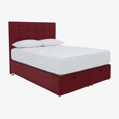 Furniture Village Sleep Story - Firm Sleep 1500 End Ottoman Divan Set - King Size