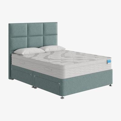 Furniture Village Sleep Story - Natural Luxury Hybrid Divan Set - King Size - Blue