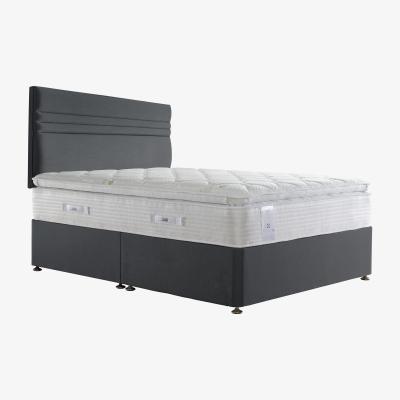 Furniture Village Sealy - Activsleep Geltex Pocket Eurotop 2800 Divan Set - King Size - Grey