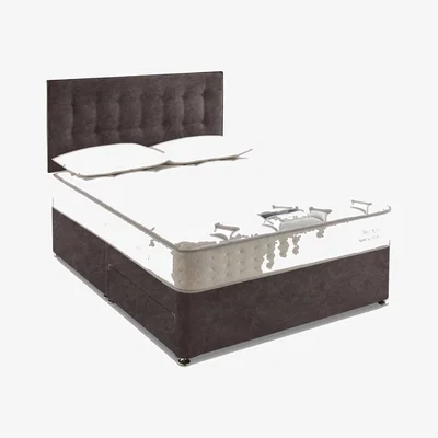 Furniture Village Silentnight - Revitalise Refresh 800 Divan Set with Continental Drawers - King Size