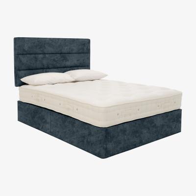 Furniture Village Hypnos - Bespoke Brilliance Platform Divan Set with Continental Drawers - King Size - Daytona Ocean