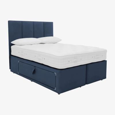 Furniture Village Hypnos - Bespoke Opulent Easy Store Divan Set - King Size - Blue