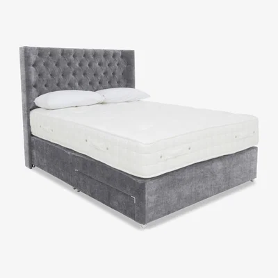 Furniture Village Highgrove - Sanctum Nature 2000 Divan Set - King Size - Lace Dolphin