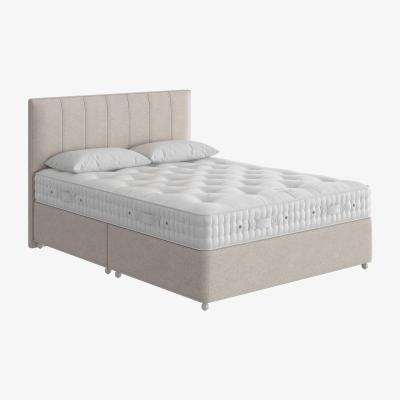 Furniture Village Vispring - Elite Medium Divan Set with 2 Drawers - King Size - Boucle Stone