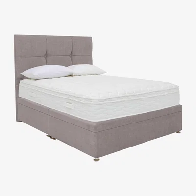 Furniture Village Sleep Story - Hybrid 2500 Side Lift Ottoman Divan Set - King Size