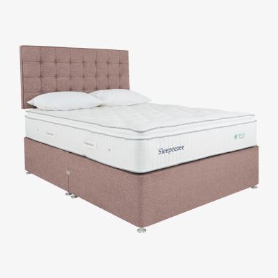 Furniture Village Sleepeezee - Natural Touch 2000 Pillowtop Divan Set - King Size - Pink
