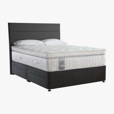 Furniture Village Sealy - Latex Box Top 2800 Divan Set - King Size - Grey