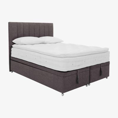 Furniture Village Hypnos - Bespoke Finesse Ottoman Divan Set - King Size - Grey