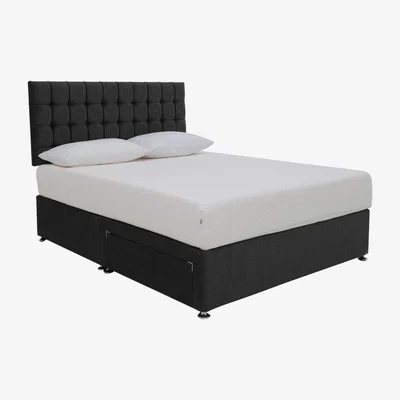 Furniture Village TEMPUR - Original Prime Divan Set - King Size - Black