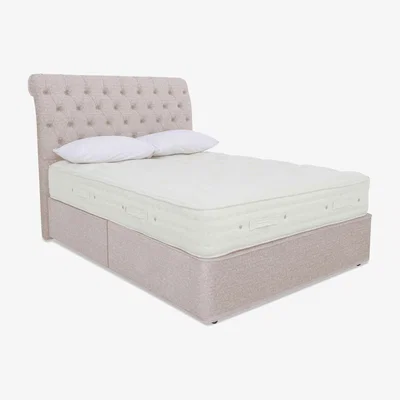 Furniture Village Hypnos - Luxury Firm 3 Divan Set - King Size - Maestro Orchid