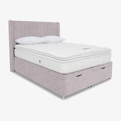 Furniture Village Harrison Spinks - Yorkshire 10K Ottoman Medium Divan Set - King Size - Opal Dusk