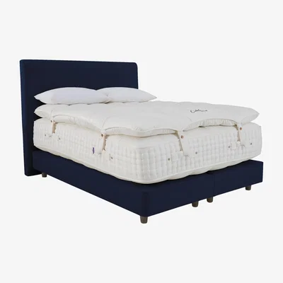 Furniture Village Harrison Spinks - Stately Harewood Divan Set with Mattress Topper - King Size