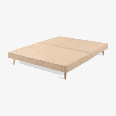 John Lewis John Lewis Padded Slim Upholstered Divan Base, King Size