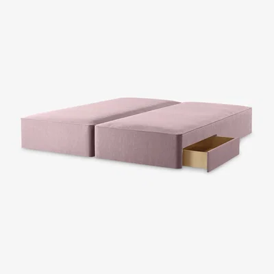John Lewis John Lewis Pocket Sprung 2 Drawer Zip Link Divan Base, King Size