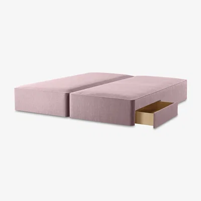 John Lewis John Lewis Pocket Sprung 2 Drawer Zip Link Divan Base, King Size