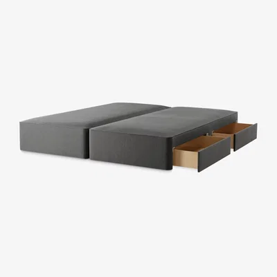 John Lewis John Lewis Pocket Sprung 4 Drawer Zip Link Divan Base, King Size