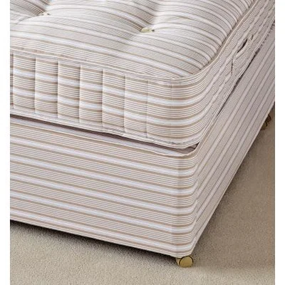 OKA King Divan Bed Base without Drawers - Natural