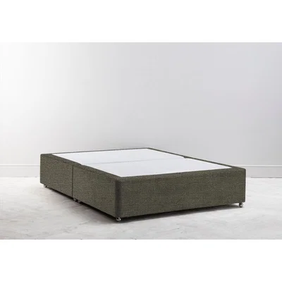 Perch and Parrow Buxton 5' King Size Bed Base in Champagne Shower