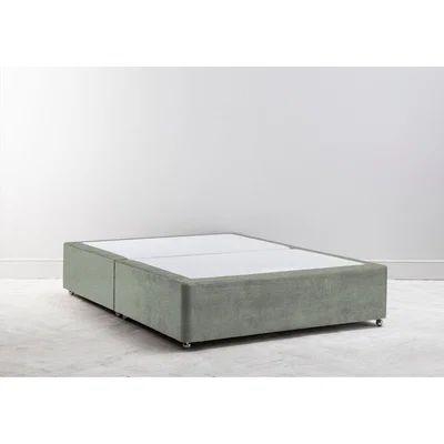 Perch and Parrow Buxton 3' Single Size Bed Base in Peppermint