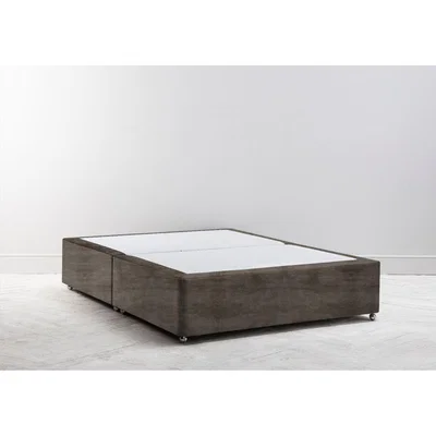 Perch and Parrow Buxton 5' King Size Bed Base in Chestnut
