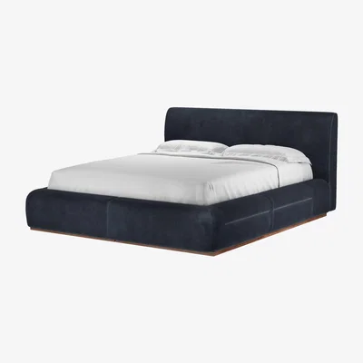 Sofa.com Sunday King Divan Bed in Mercury Cashmere Velvet - sofa.com